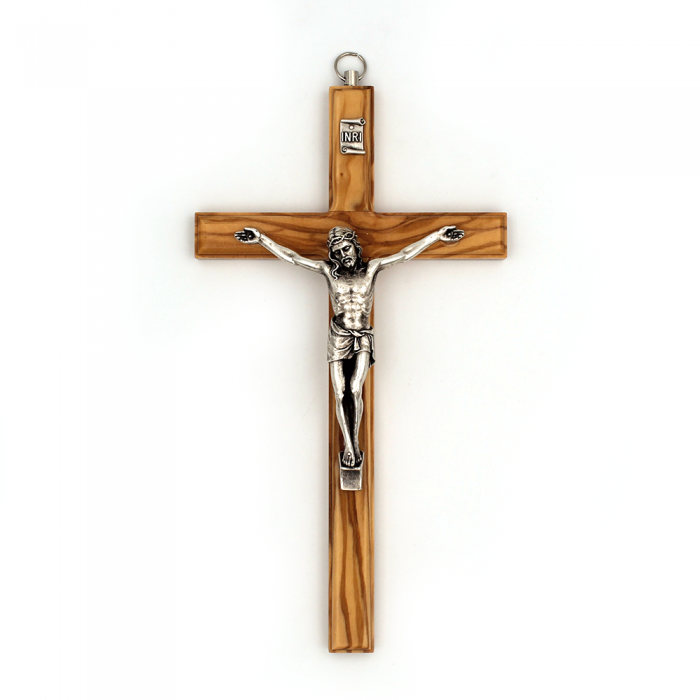 Crucifix olive wood