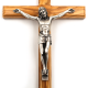Crucifix en bois d'olivier