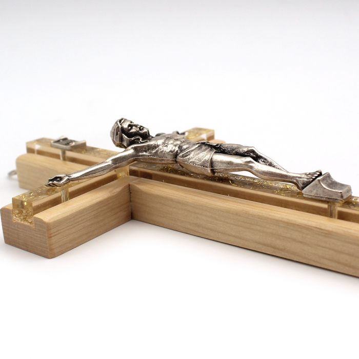 Crucifix wood and plexi