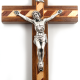 Crucifix walnut