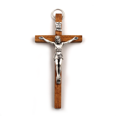 Kruzifix24 Croix de Devotionalien avec Croix en Bois dérable Clair 16 x 11 cm