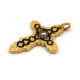 Croix baroque dorée