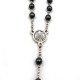 Chapelet grains hématite
